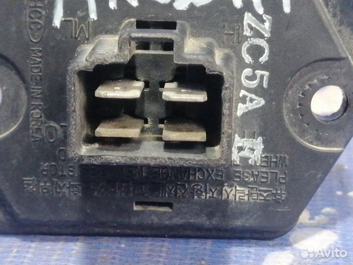 Резистор печки Hyundai Accent седан 2005