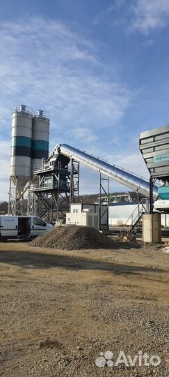 Бетонный завод с адаптацией под площадку