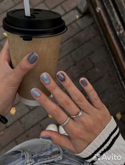 Маникюр наращивание ногтей