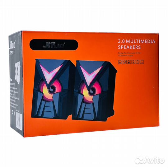 Активная акустич. система jituo JT-2831 подсветка
