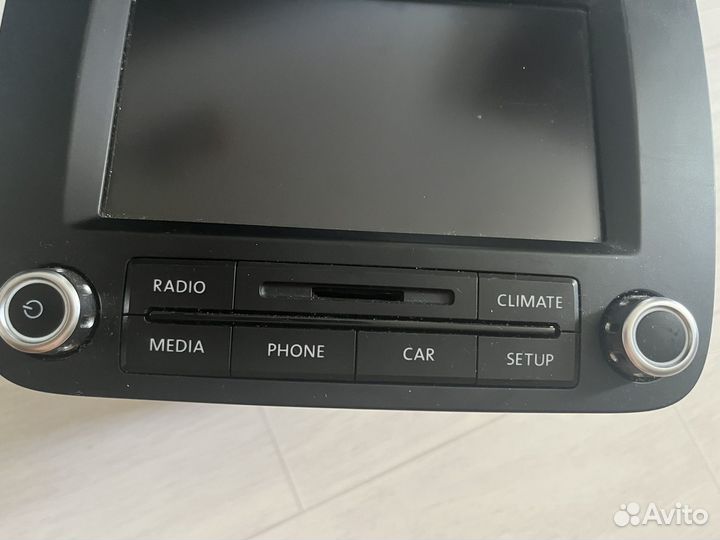 Магнитола на touareg