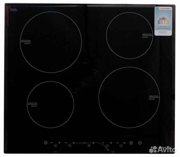 Индукционная варочная панель Leran EIH6543BV