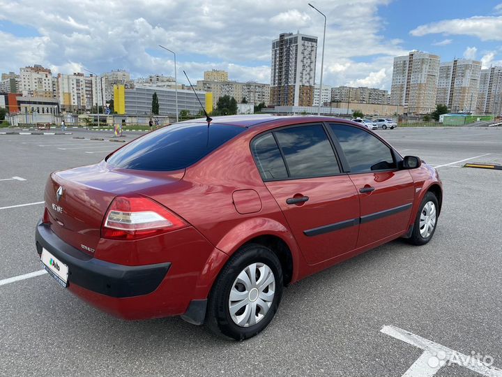 Renault Megane 1.6 AT, 2007, 222 000 км