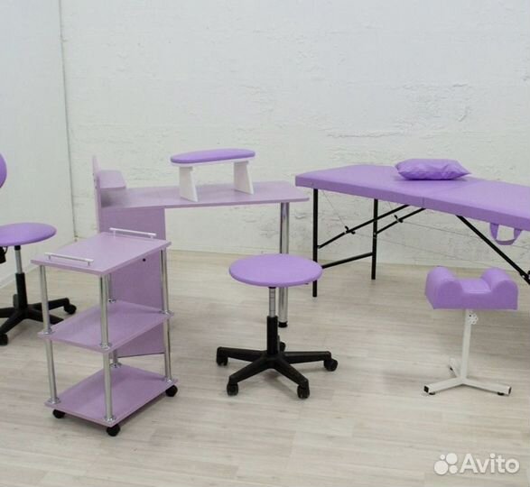 Кушетка-стол для работы лашмейкера новый