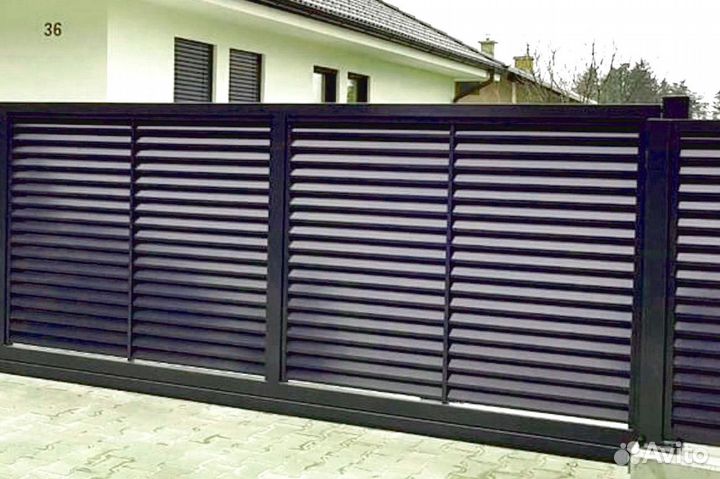 Заборы жалюзи со склада