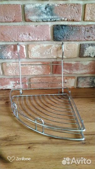 Полка навесная на рейлинг на кухню