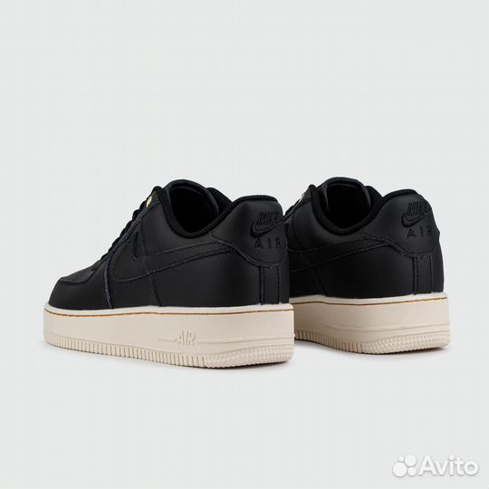 Кроссовки Nike Air Force 1 Low Black / White Leath