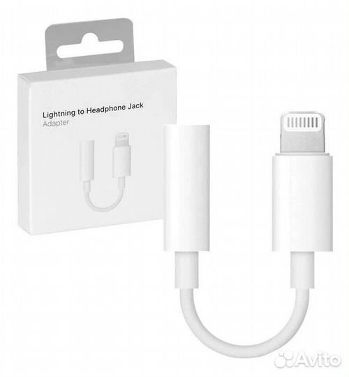 Переходник Lightning разъем для наушников 3,5мм