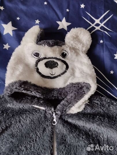 Детский махровый халат