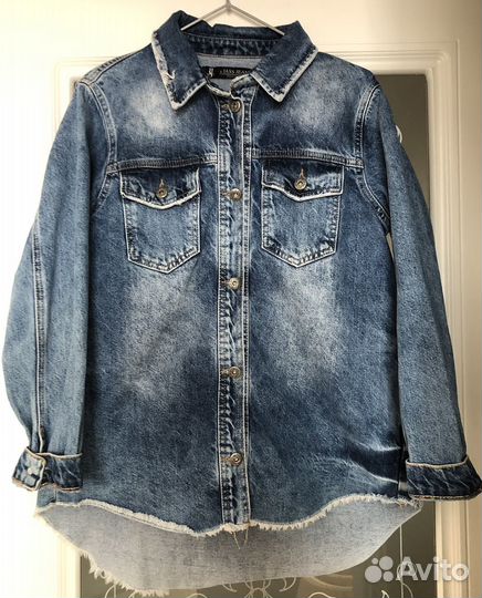 Джинсовая куртка женская