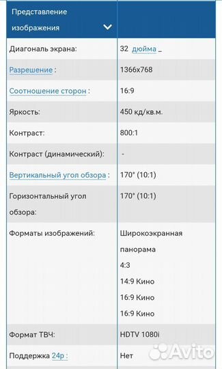 Philips 32 дюйма 32PF9976
