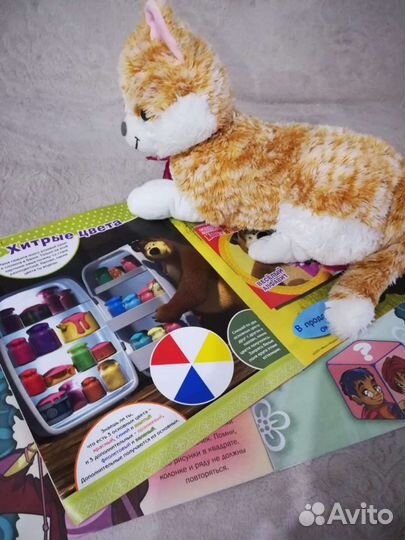 Игрушки+журналы для девочек