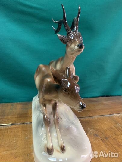 Статуэтка старый фарфор. Германия