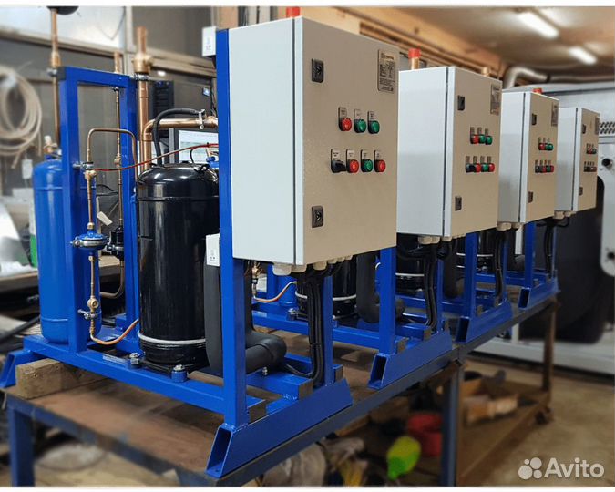 Холодильная централь на 3х Copeland 24 квт