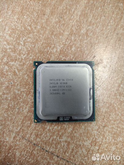 Процессор intel xeon e5450