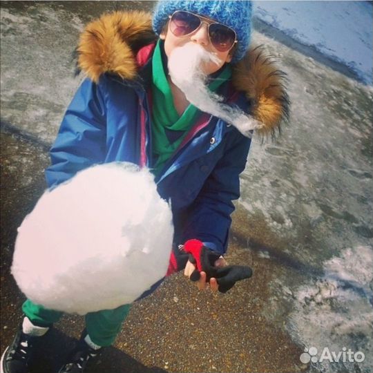 Зимний пуховик-аляска orby