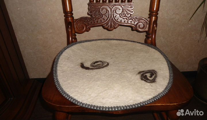 Новые Сидушки войлочные из натуральной шерсти