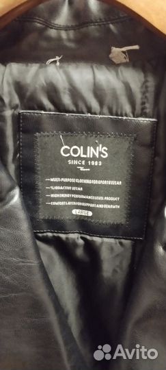 Кожаная куртка косуха Collins
