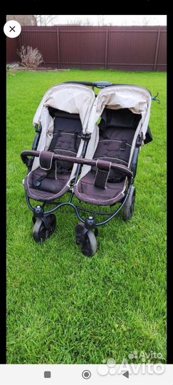 Коляска для двойни