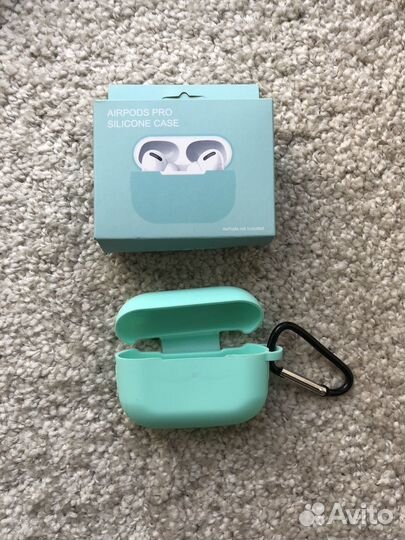 Силиконовый чехол для airpods pro (новый)