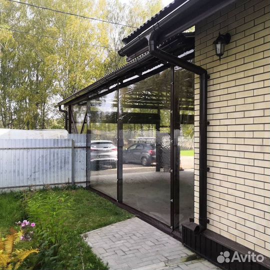 Мягкие окна 1950х2000 для беседок