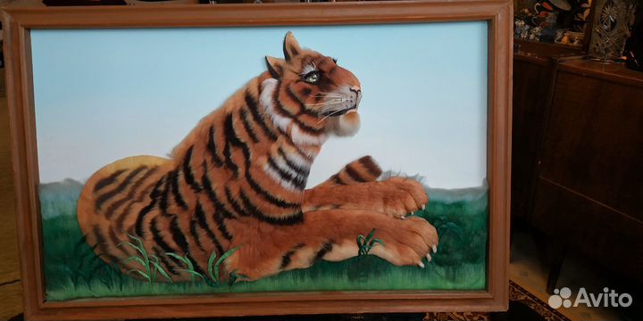 Картина из ваты