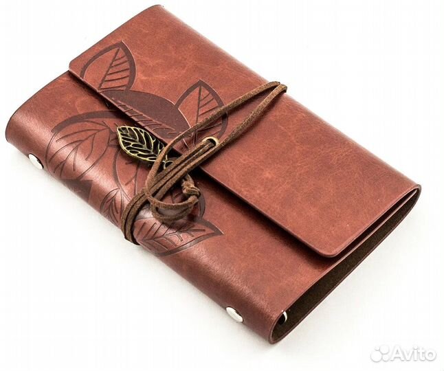 Кожаный блокнот