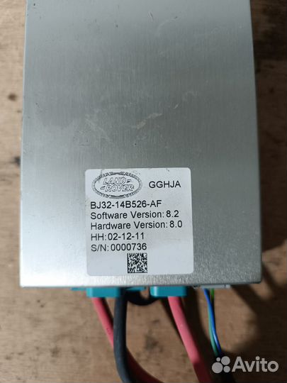 Эбу салона Land Rover Range Rover