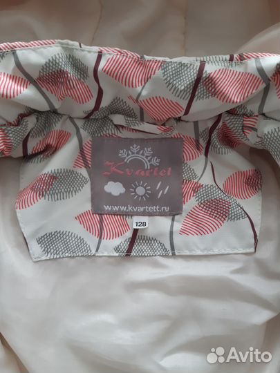 Костюм демисезонный на девочку 128