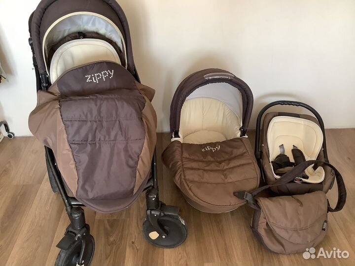 Коляска zippy 3 в 1
