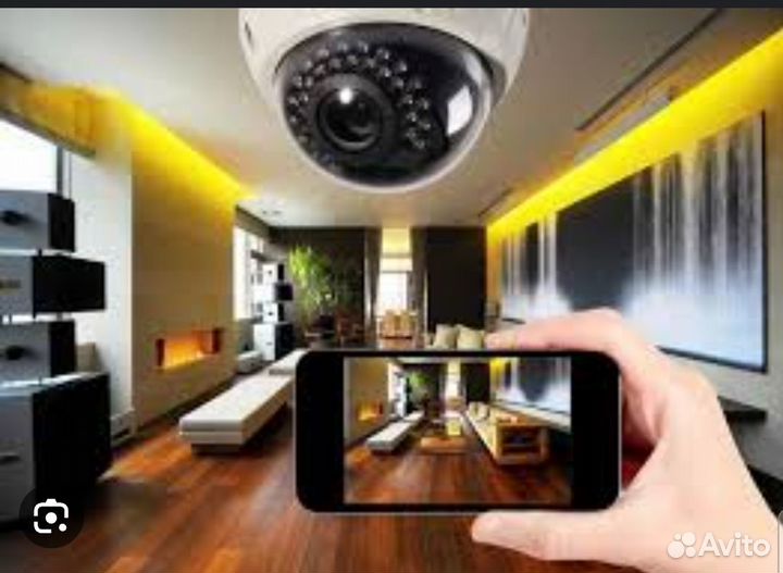 Монтаж камер видеонаблюдения