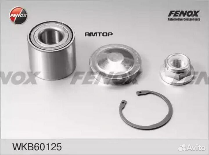 Fenox WKB60125 Подшипник Fenox WKB60125
