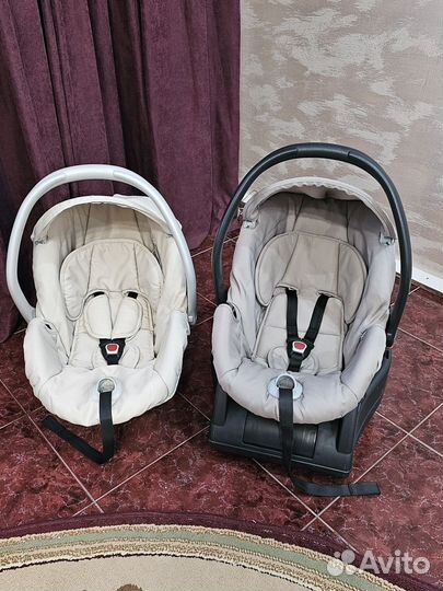 Автолюлька cam с базой для двойни