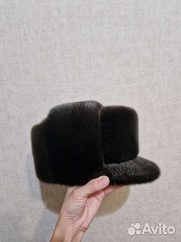 Норковая шапка мужская