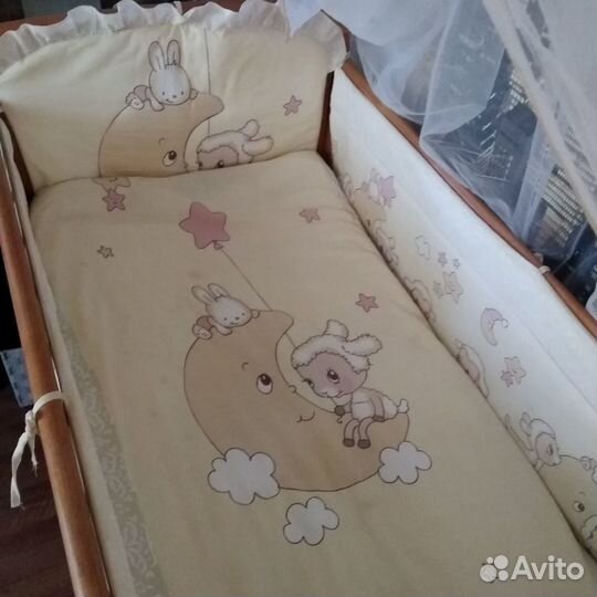 Бортики в кроватку