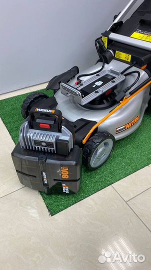 Газонокосилка Worx 80V WG761E