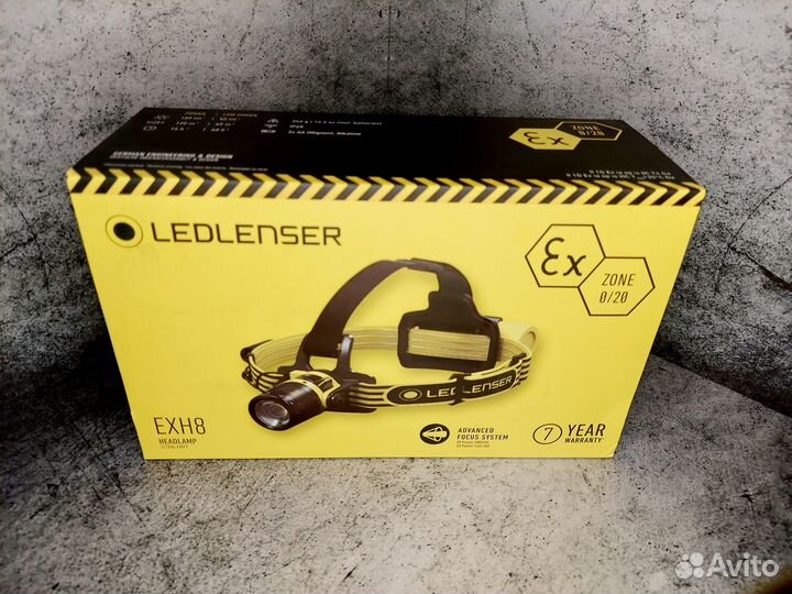 Led Lenser EXH8 Фонарь налобный