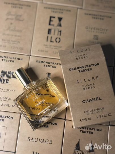 Тестеры духов ОАЭ 65 мл