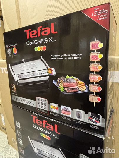 Электрогриль tefal optigrill xl