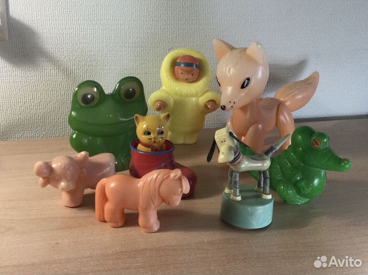 Пласт. игрушки СССР, клеймо, 50-80-е гг
