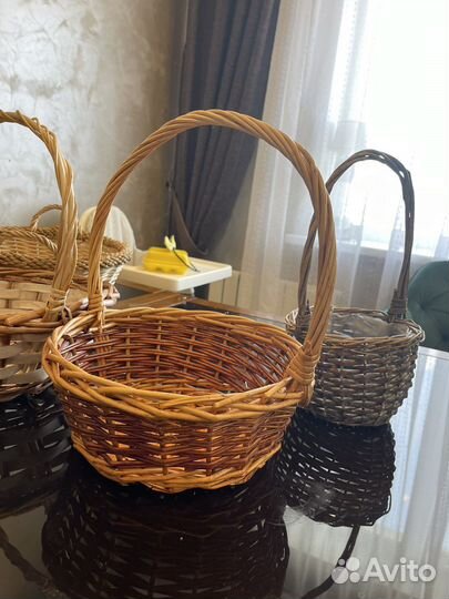 Корзина плетеная разные размеры