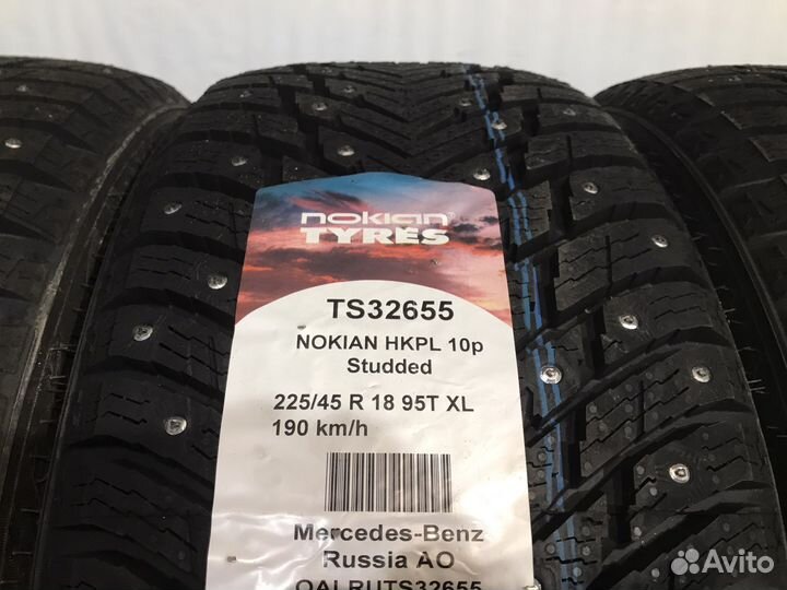 Nokian Tyres Hakkapeliitta 10p 225/45 R18 95T