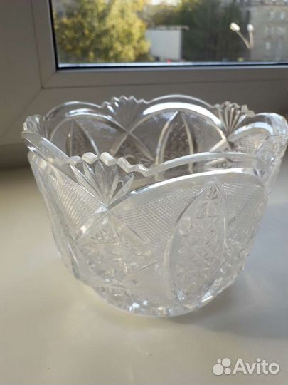 Ваза хрустальная СССР