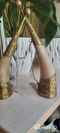 Рога натуральные СССР. Сувенирные