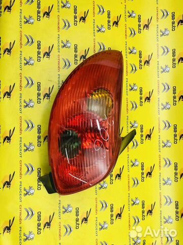 Фонарь задний левый peugeot 206