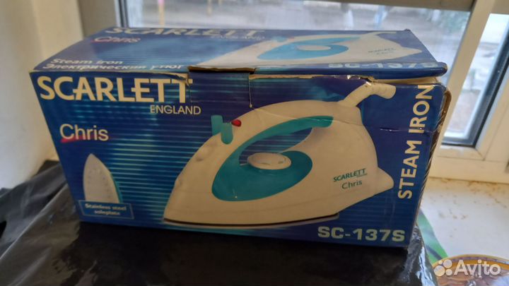 Утюг scarlett новый