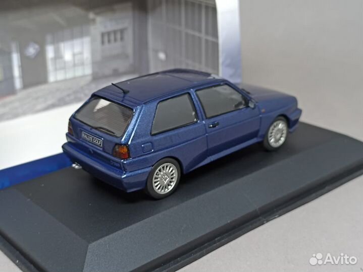 VW Golf Rallye, solido 1:43