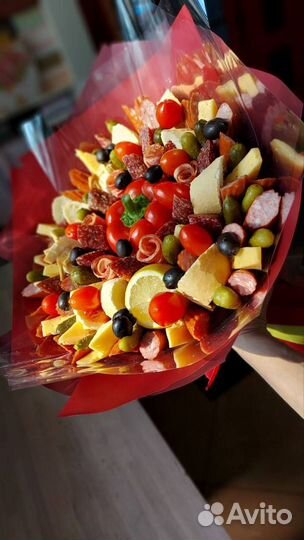 Букет из колбасы