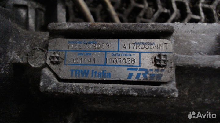 Рейка рулевая с г/у Citroen C8, 2005