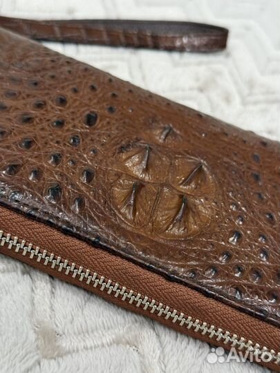 Кошелек (портмоне ) из кожи крокодила